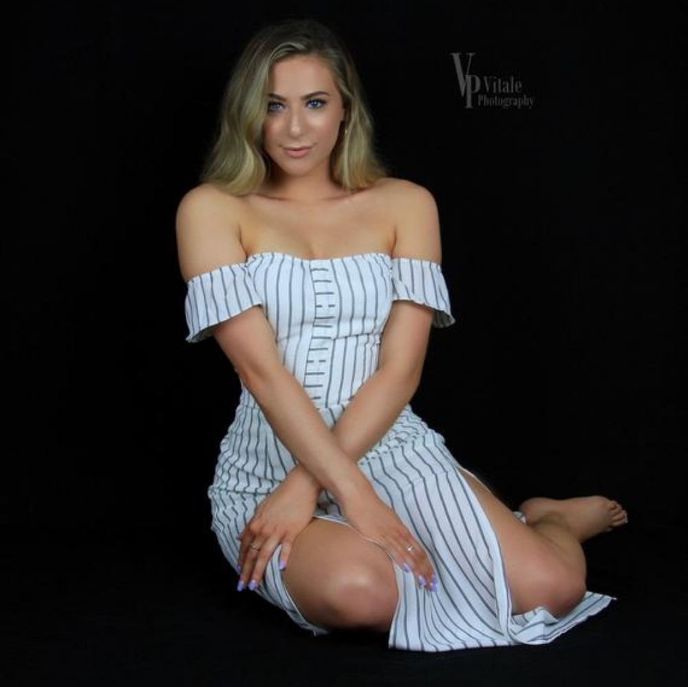 Stripped Long Dress